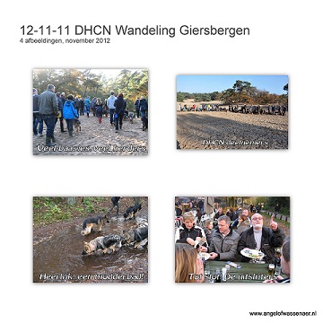 DHCN Wandeling Route Giersbergen